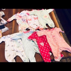 Bundle of Preemie to NB clothes